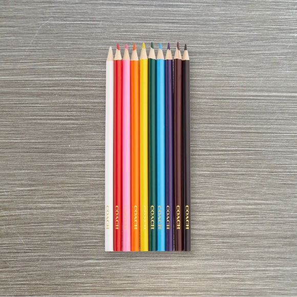 Coach Signature Pencil Set of 10 NWT - Picture 3 of 7